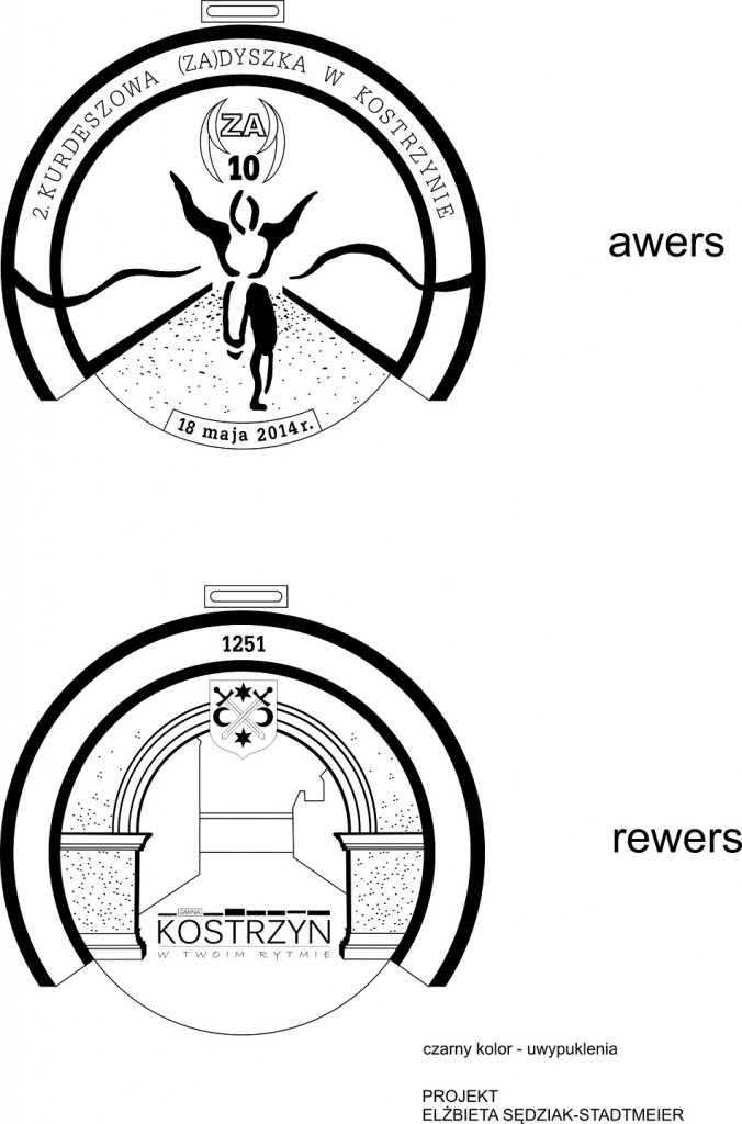 Medal Kurdeszowa (Za)Dyszka w Kostrzynie_2014