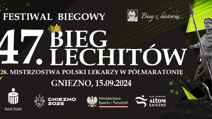 logo bieg lechitów 2024